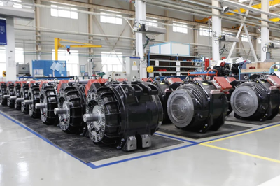 30000臺牽引電機下線，西安經開區開放型經濟提質增效交通設施